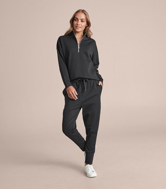 Twill Knit Jogger Pants