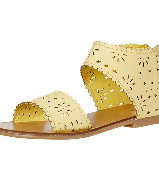 Jackie Junior Sandals - Yellow