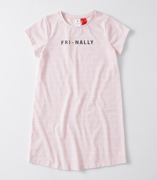 Fri-nally! Print Nightie - Pink