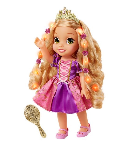 Disney Princess Hair Glow Rapunzel Doll
