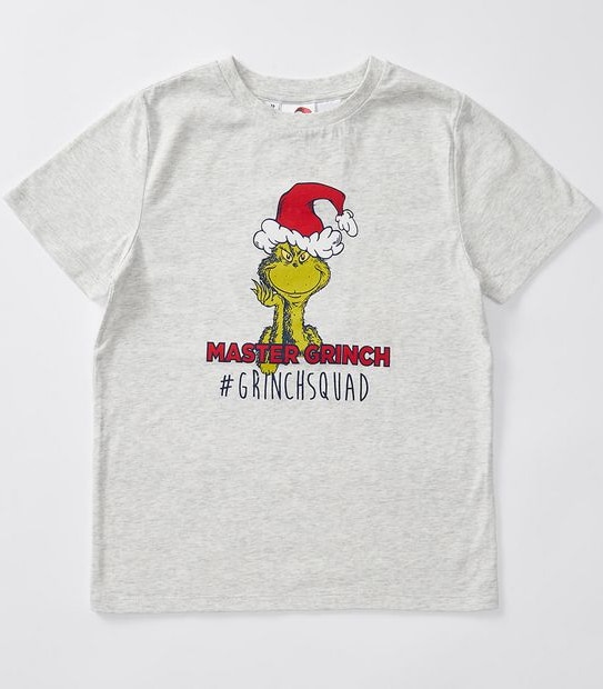 Dr Seuss Master Grinch Matching Pyjamas - Sizes 7-16