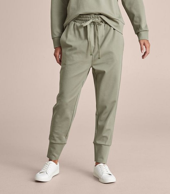 Twill Knit Jogger Pants