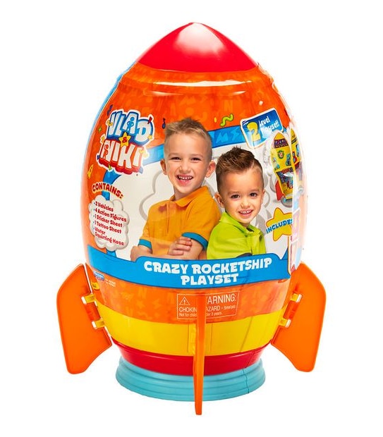 Vlad & Niki Crazy Fun Rocketship Playset