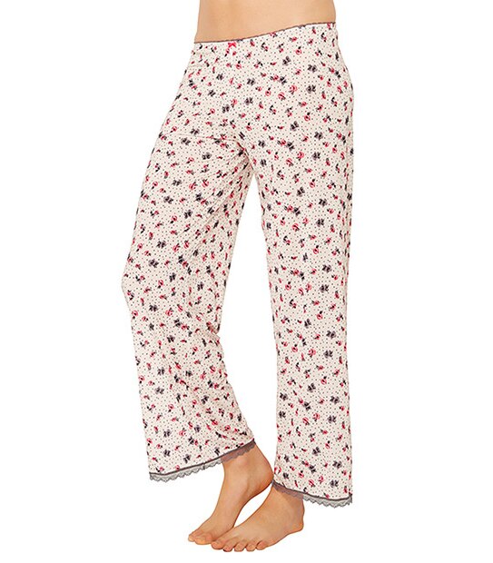 Collette Dinnigan Wild Hearts Confetti Rose Sleep Pants