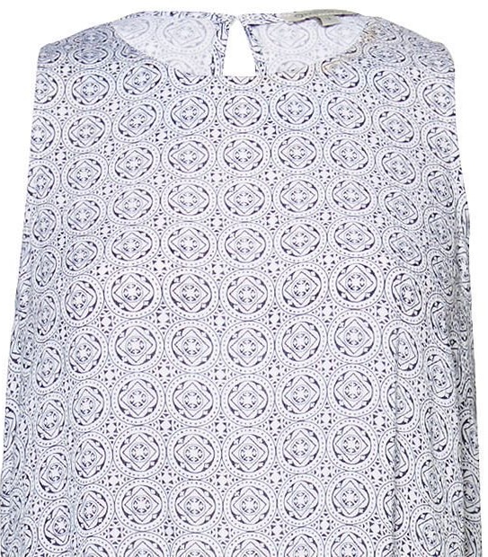 Maxi Dress - Geo Tile Print