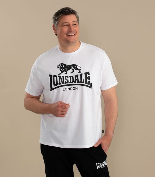 Lonsdale London Plus Size Fashion T-Shirt
