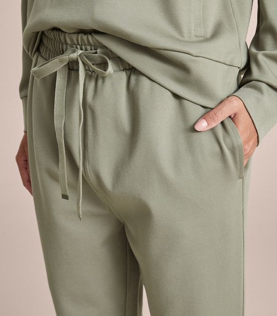 Twill Knit Jogger Pants