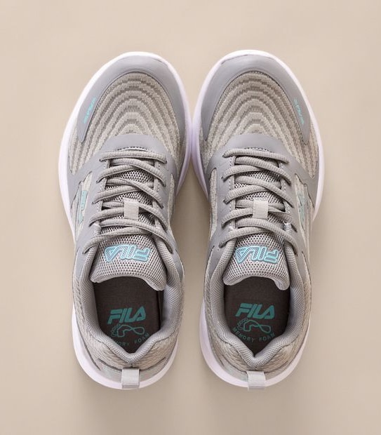 Womens Fila Argenta Sneakers - Grey