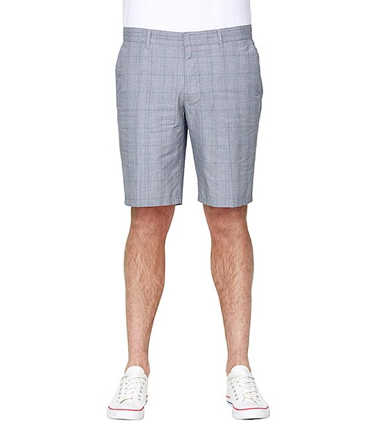 Men's Limited Editions Prince of Wales Check Shorts - Navy