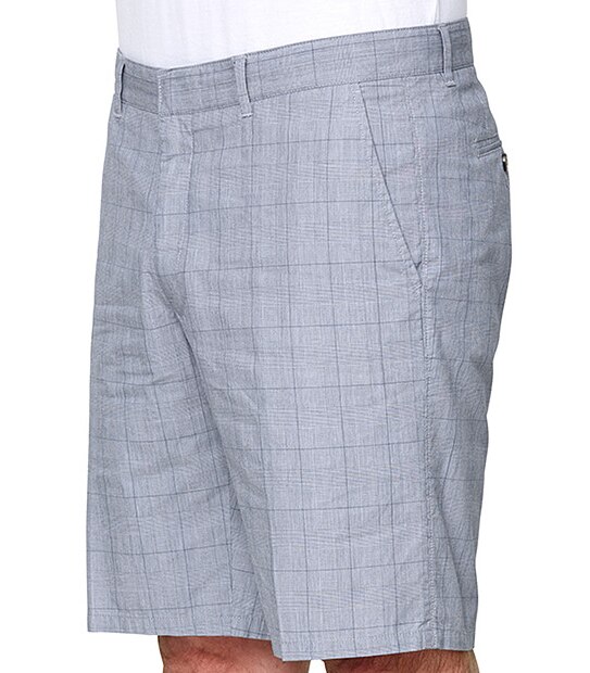 Men's Limited Editions Prince of Wales Check Shorts - Navy