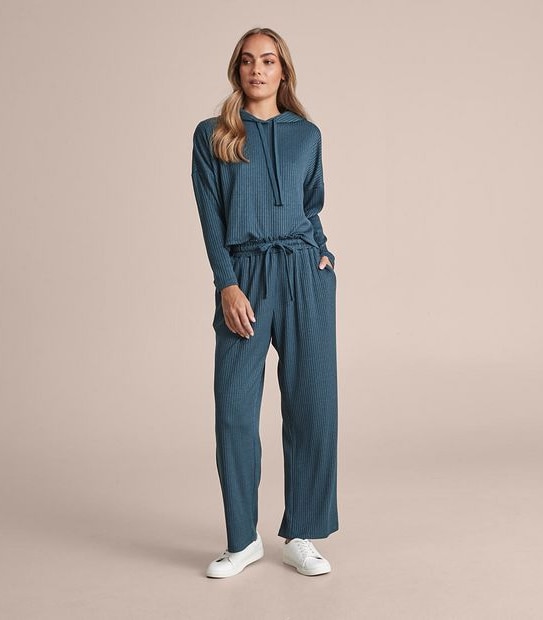 Hooded Lounge Top