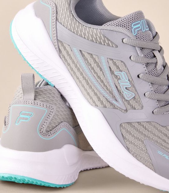 Womens Fila Argenta Sneakers - Grey