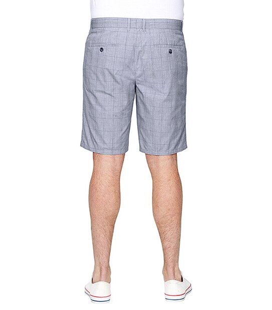 Men's Limited Editions Prince of Wales Check Shorts - Navy
