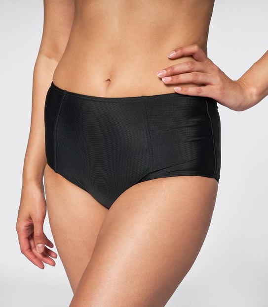 High Waisted Swim Bikini Briefs