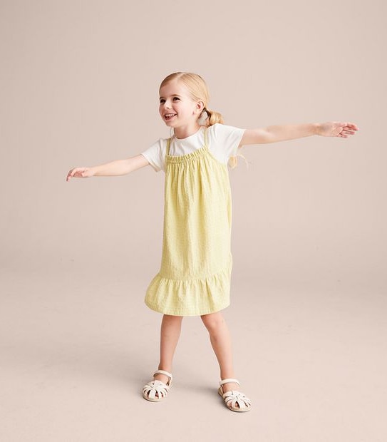 2 Piece Dress and T-shirt Set