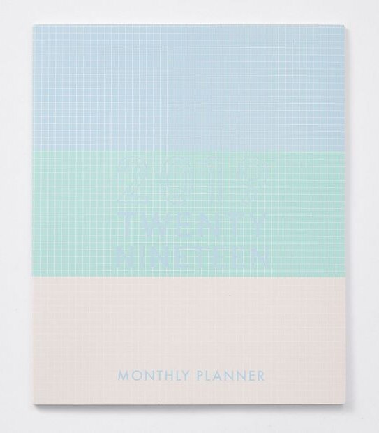 Monthly Planner - Grid Design