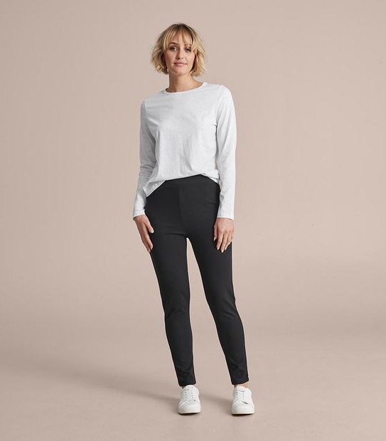 Twill Jersey Leggings