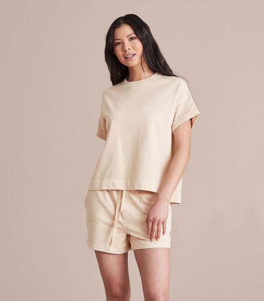 Garment Dyed Sweat Top