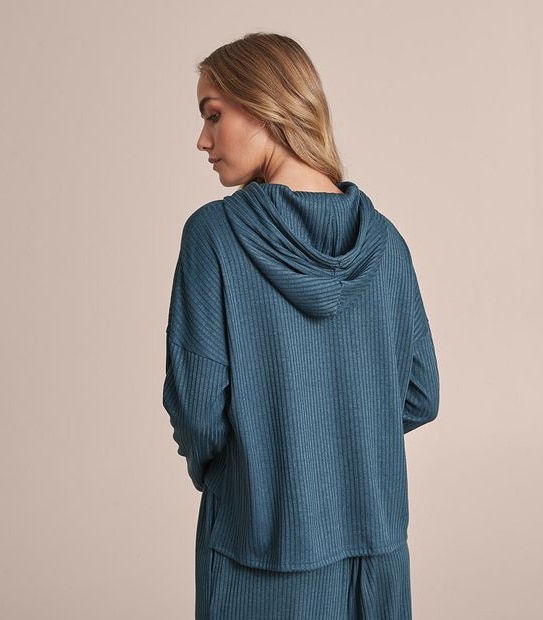 Hooded Lounge Top