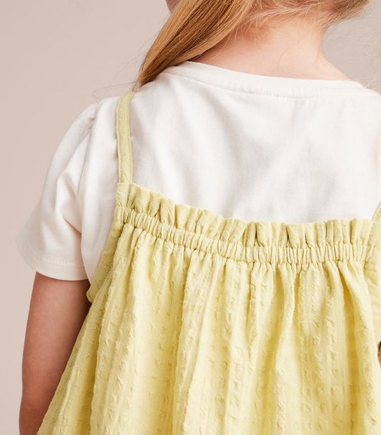 2 Piece Dress and T-shirt Set