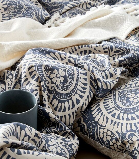 Bodhi Woodblock Quilt Cover Set Target Australia