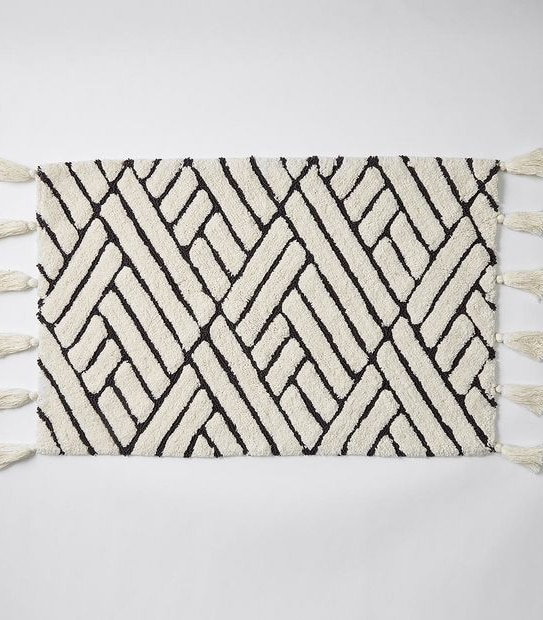 Audrey Textured Bath Mat