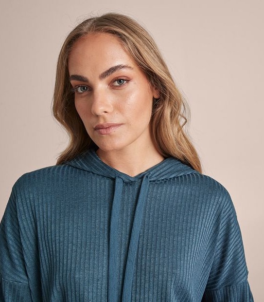Hooded Lounge Top