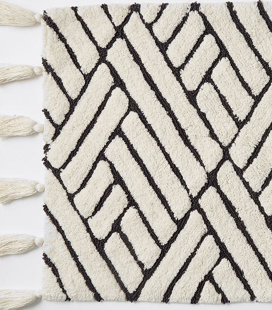Audrey Textured Bath Mat
