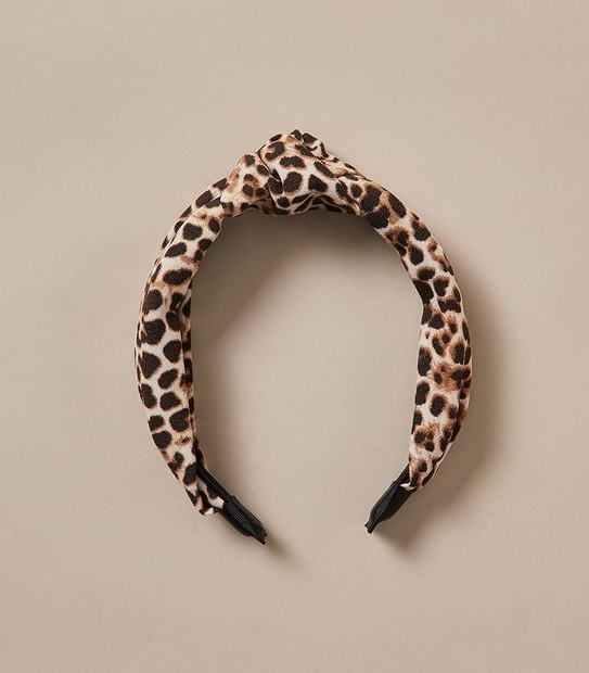 Knot Headband - Leopard