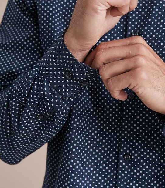 Preview Dot Print Long Sleeve Shirt