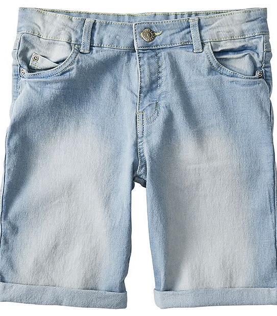 Knee Length Denim Shorts