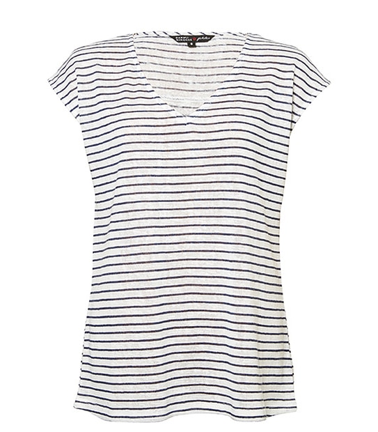 Dannii Minogue Petites Stripe T-Shirt