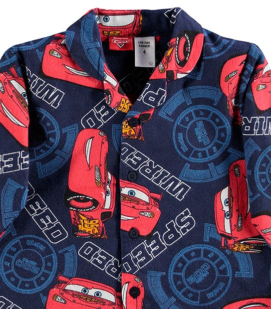 Disney Cars Wired For Speed Flannelette Pyjama Set 2 of 5