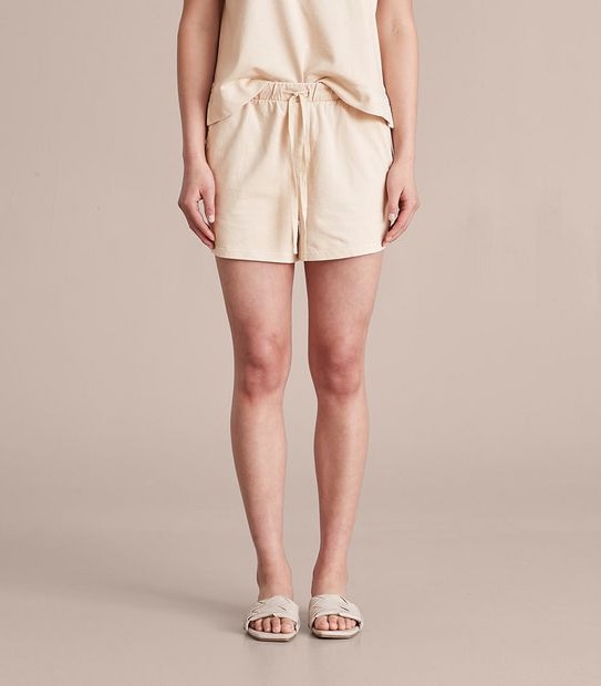 Garment Dyed Jersey Pull On Shorts