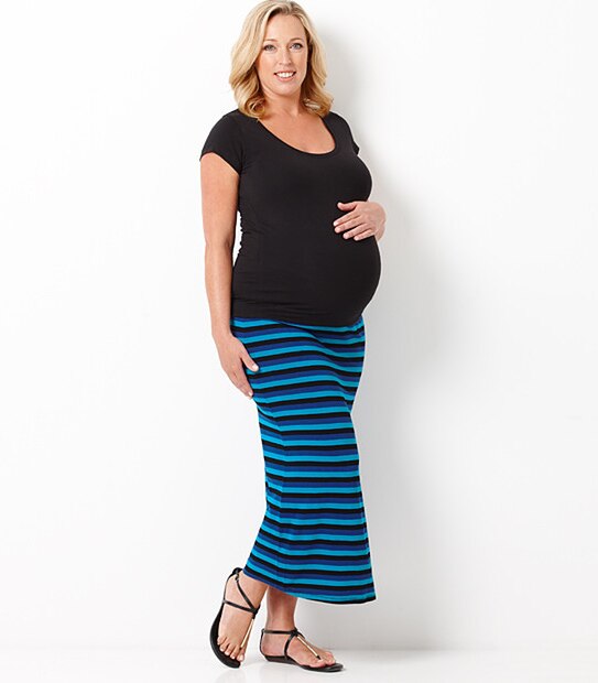 target maternity maxi skirt