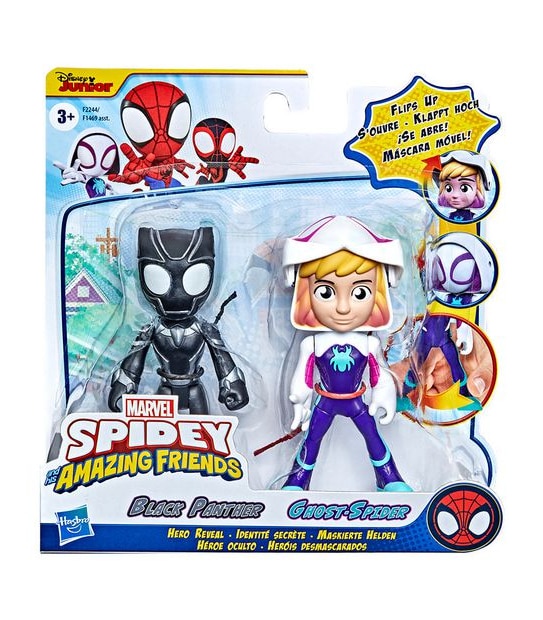 Spidey And His Amazing Friends Secret Reveal Spidey Plush : Target