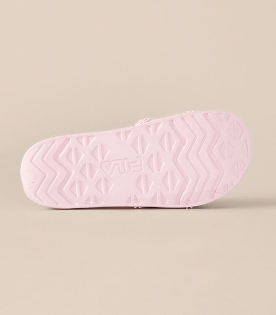 Kids Fila Mestre Slides - Pink