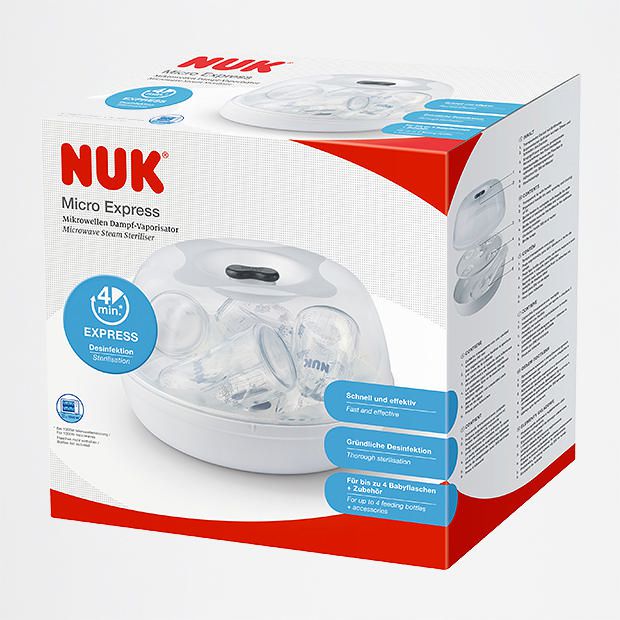 nuk steam steriliser