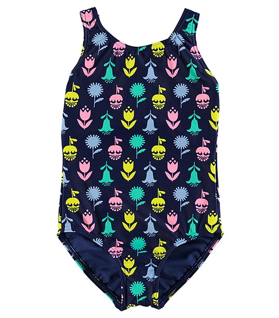 One Piece Flower Print Racer Back Bathers Target Australia