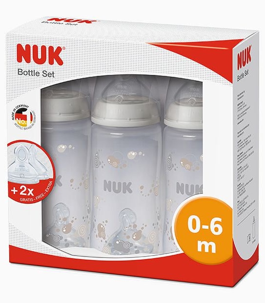 NUK Trio Bottle Set