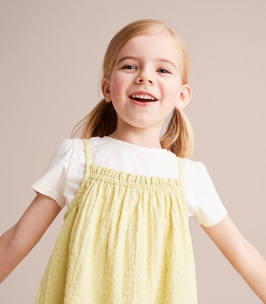 2 Piece Dress and T-shirt Set