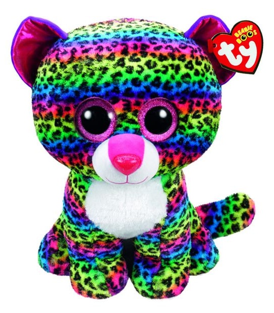 Ty Beanie Boo's Large Dotty Multicoloured Leopard