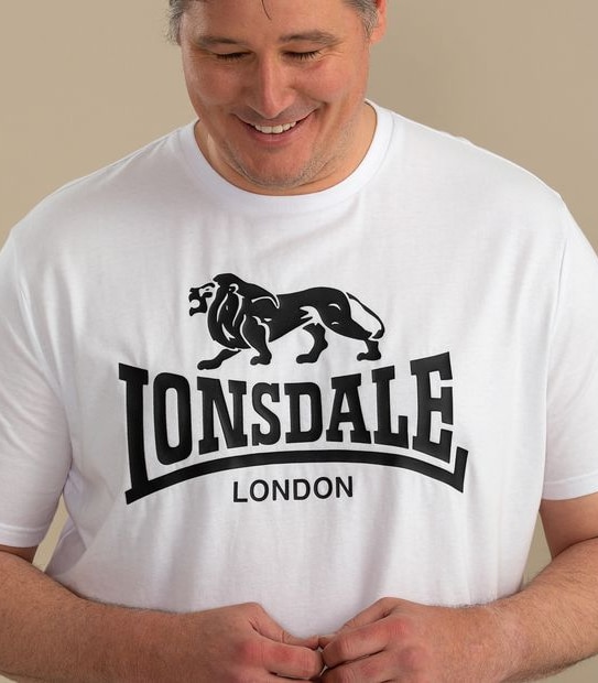 Lonsdale London Plus Size Fashion T-Shirt