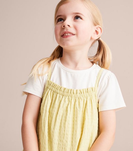 2 Piece Dress and T-shirt Set