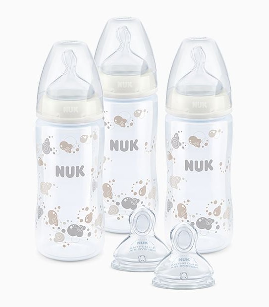 NUK Trio Bottle Set