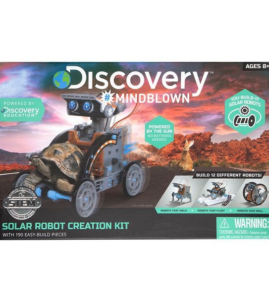 STEM Discovery #Mindblown Solar Robot Creation Kit 