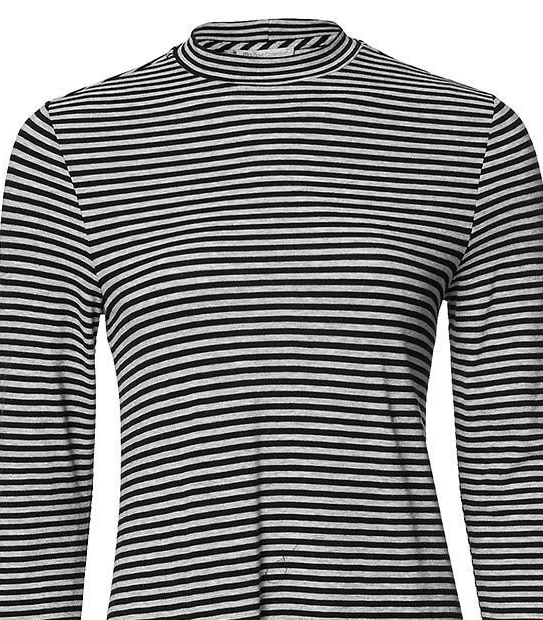 Stripe Swing Dress - Black / Grey 6 of 6