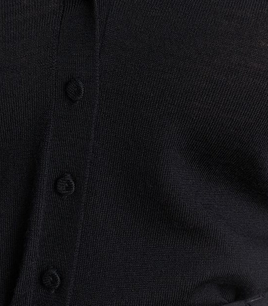 Preview Merino Wool V-Neck Button Through Cardigan
