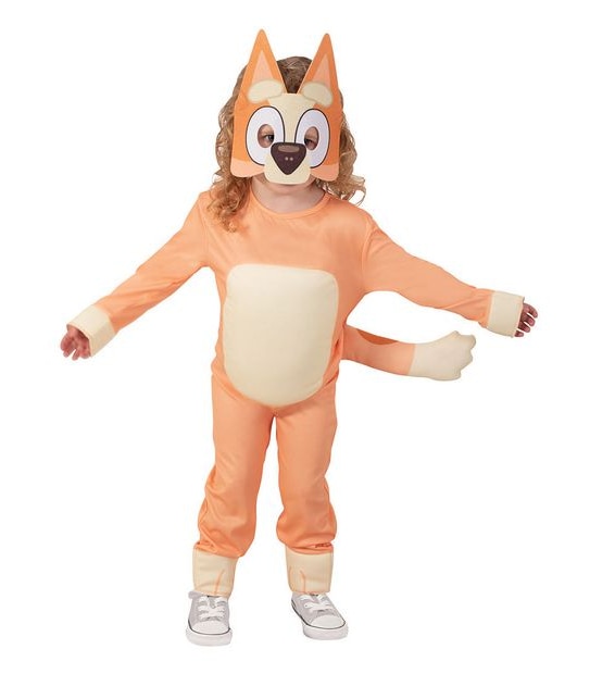 Bluey - Bingo Deluxe Kids Costume - Size Toddler / 18-36 months
