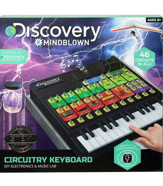 STEM Discovery #MINDBLOWN Circuitry Keyboard DIY Electronics & Music Lab
